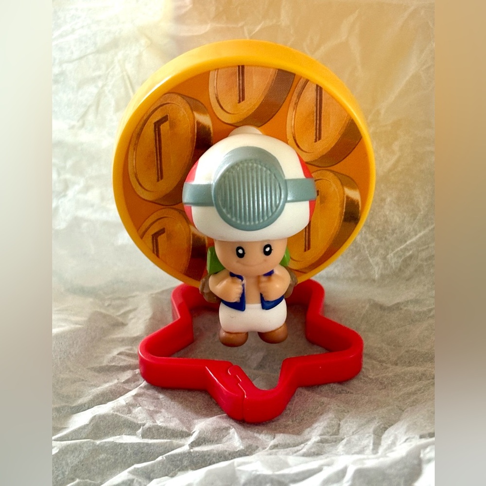 McDonald’s Happy Meal Toy Super Mario Galaxy 2026 #8 Toad